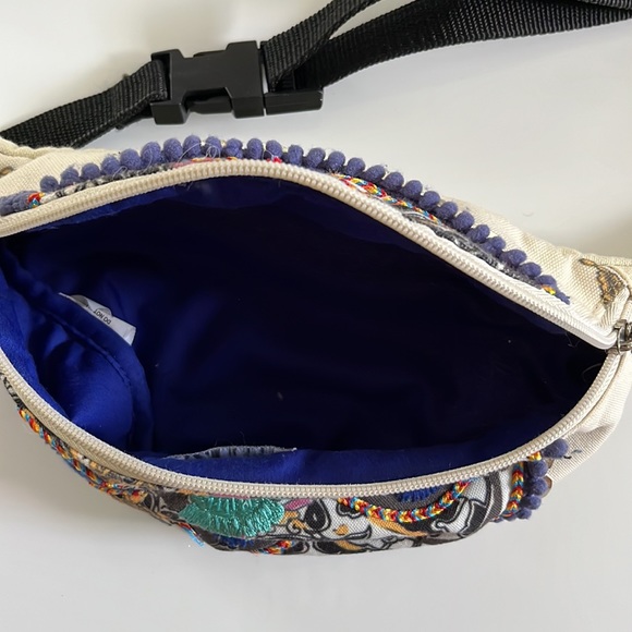 Debbie Katz Boho Bum Bag - Ivory - Picture 4 of 5